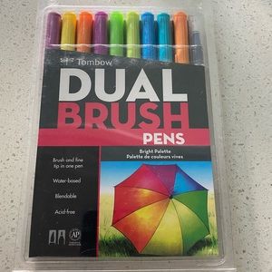 TomBow Bright Dual Brush Markers